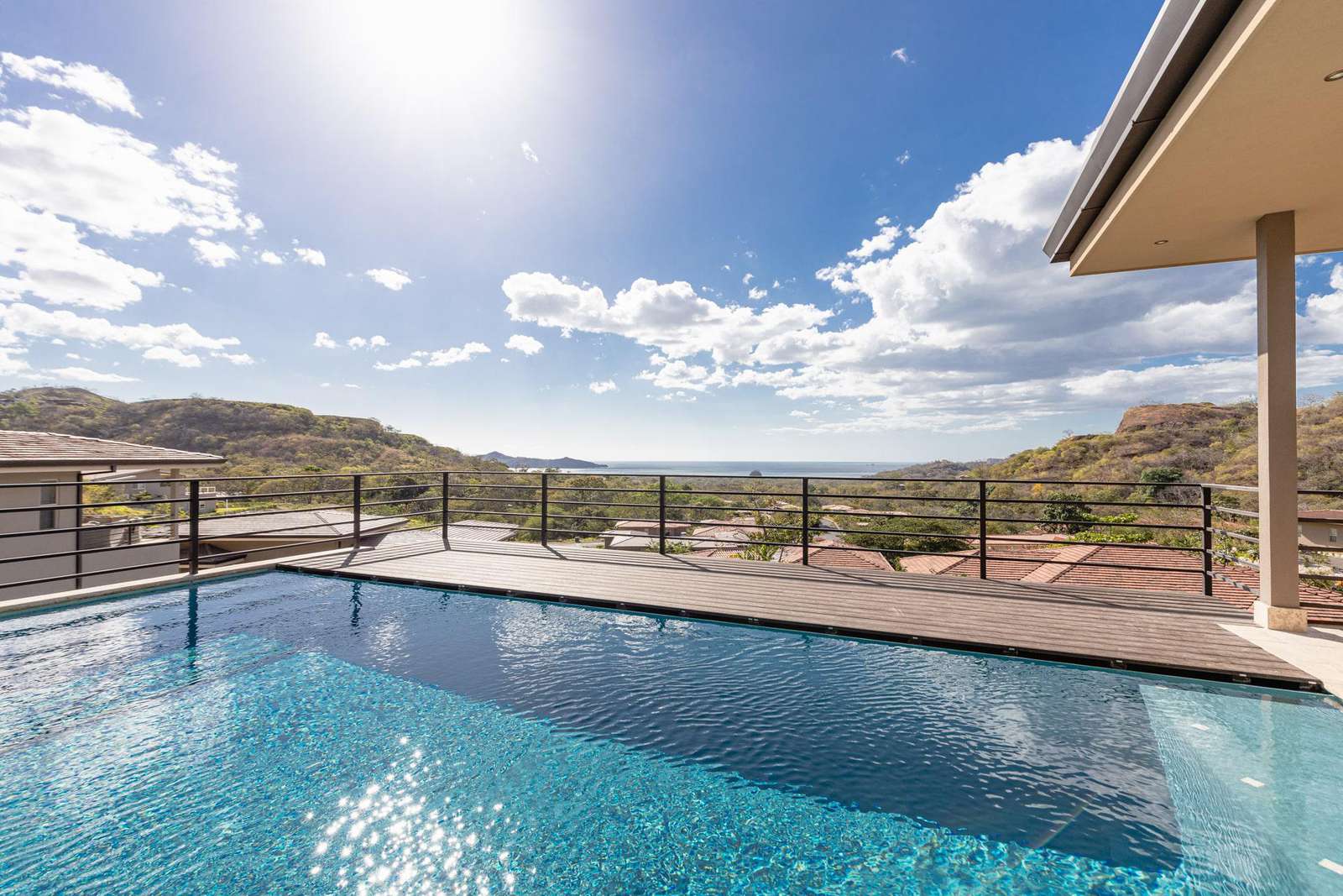 View from pool
