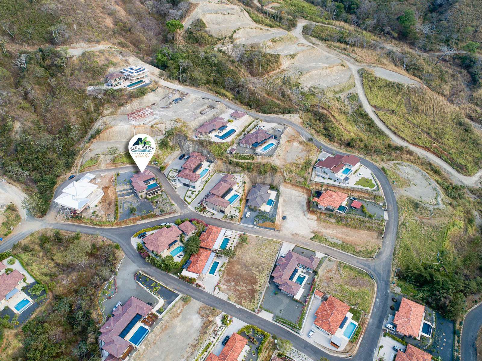 Dos Rios neighborhood and location of the house