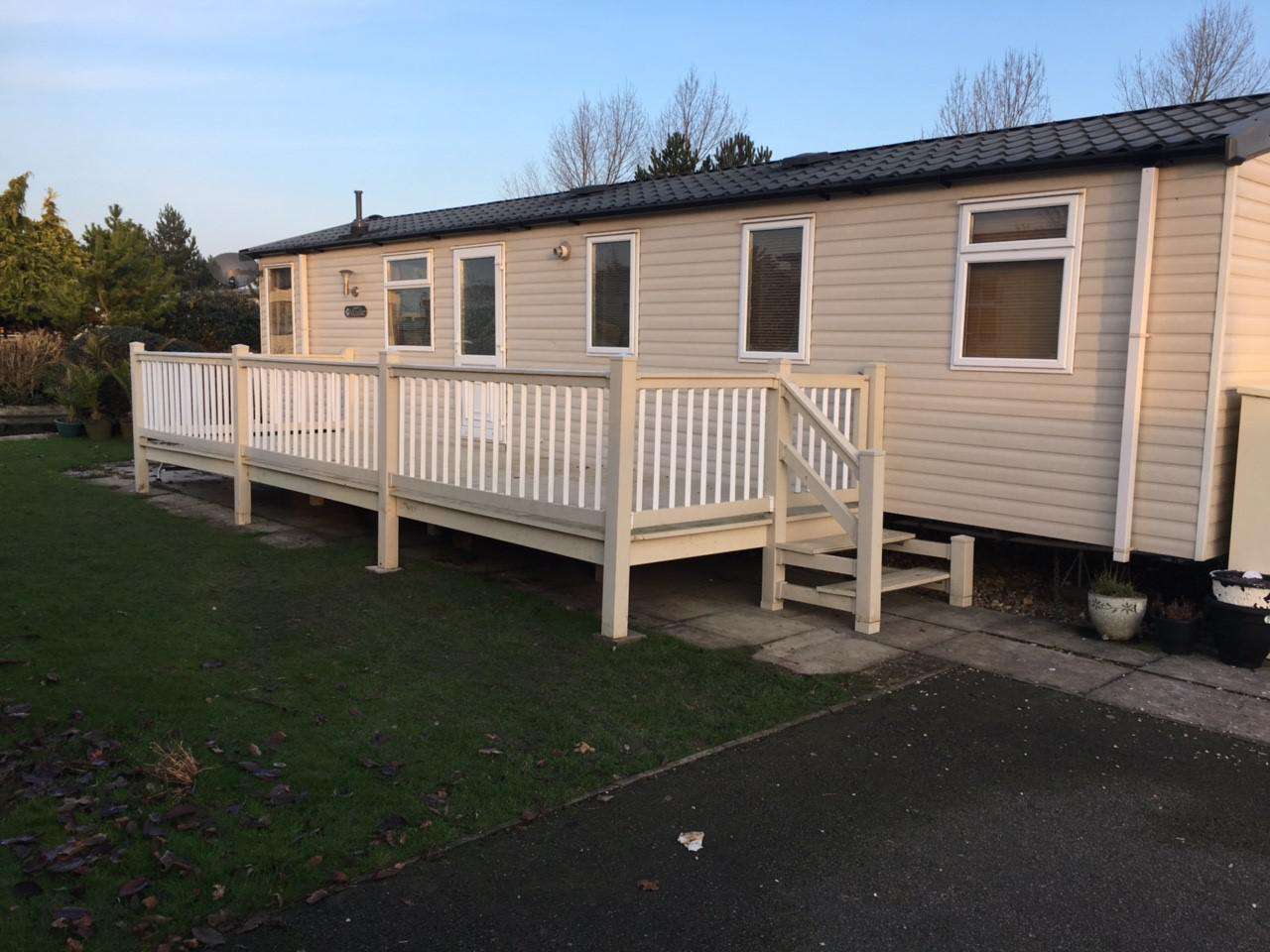 Parking next to the accommodation on hard standing ground!