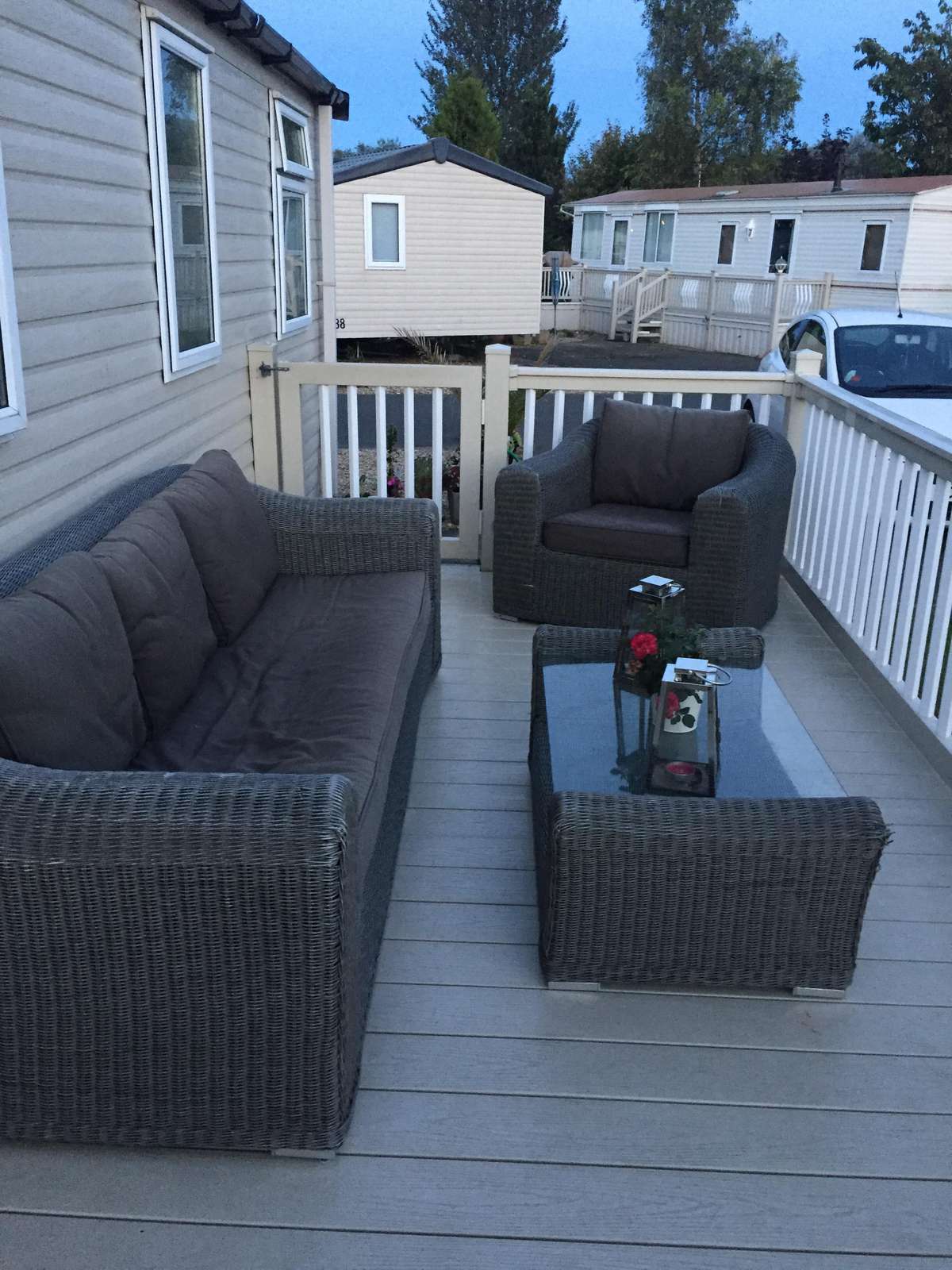 Enjoy the use of outdoor furniture and relax in the sunshine!