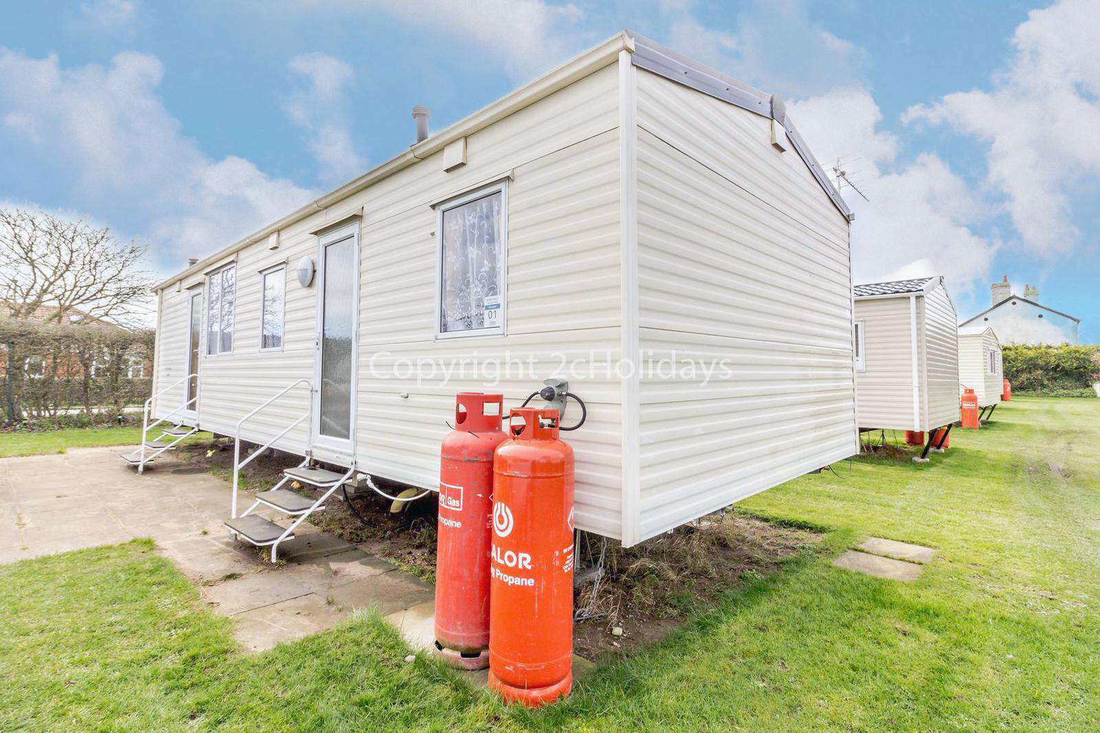 Superb 8 berth mobile home, great for families!
