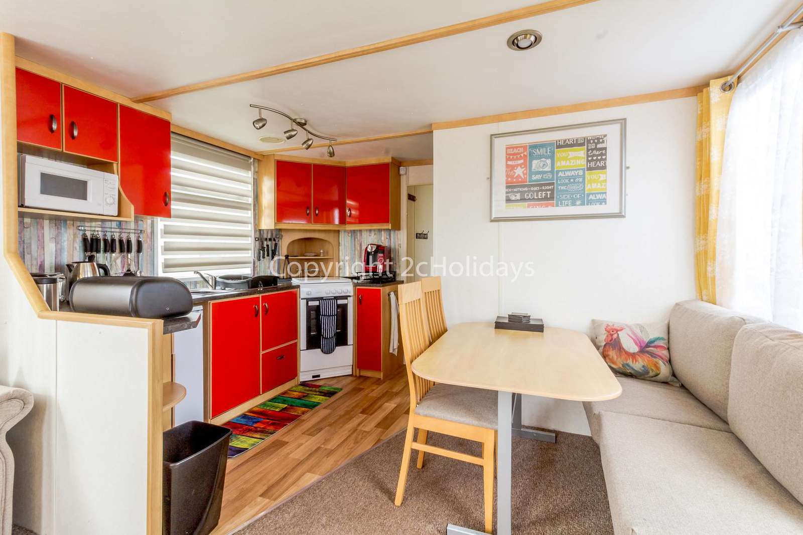 Open plan kitchen/diner!