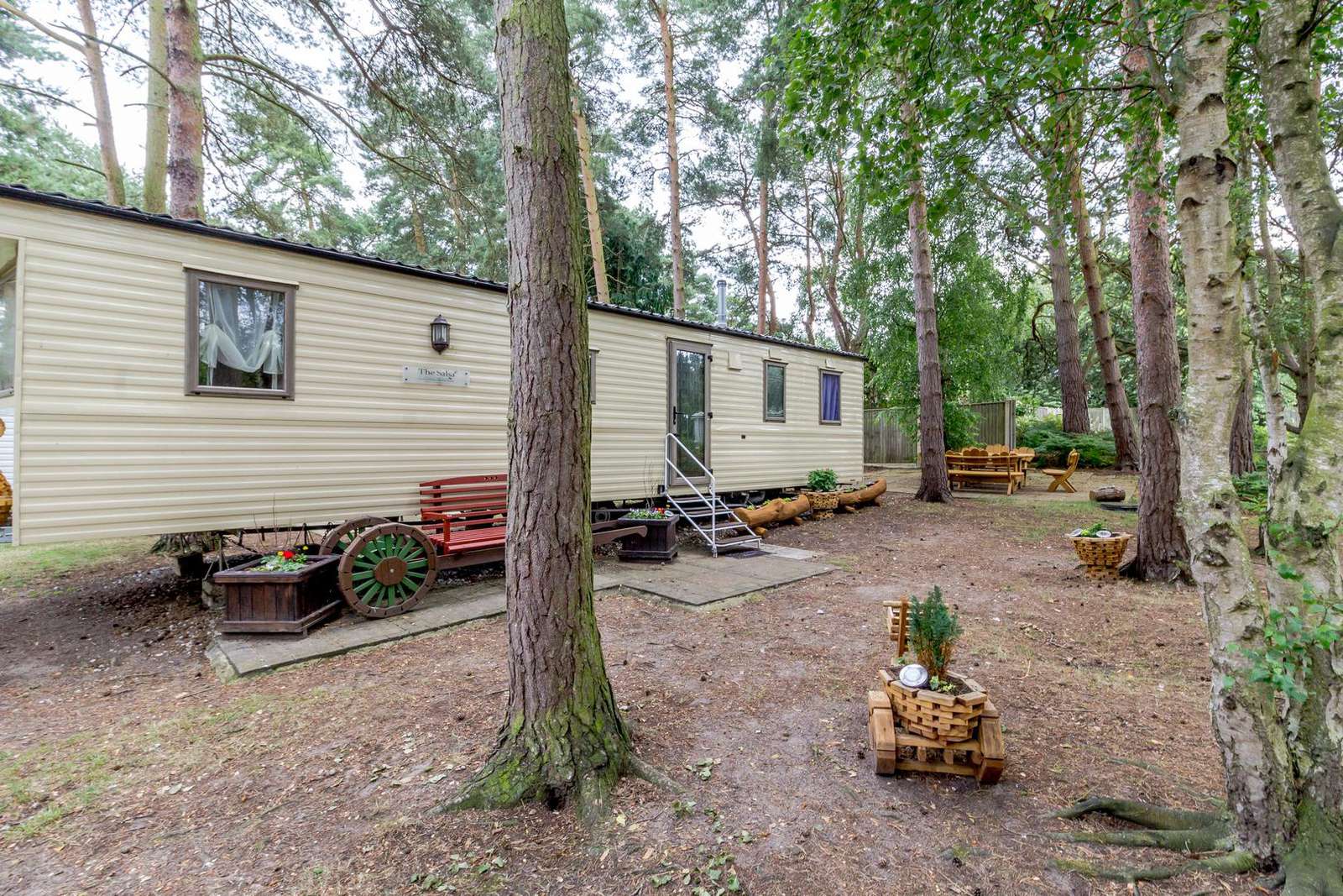 So many families have enjoyed their stay at this caravan