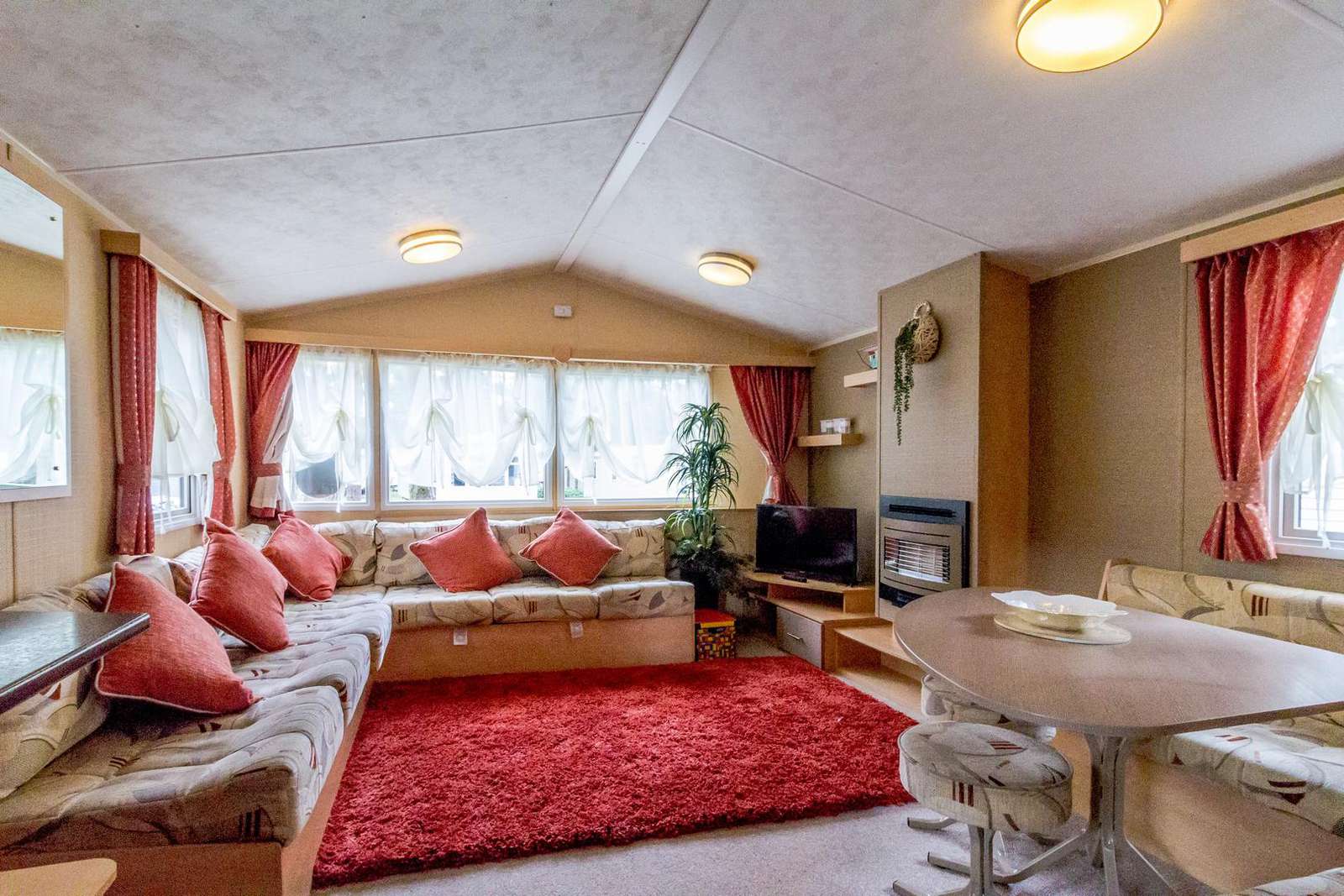 Spacious caravan