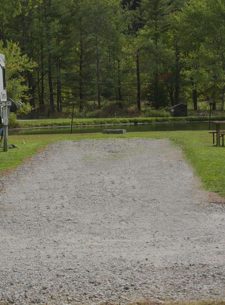 Site #41 (30 amp/Motorhome ONLY – no travel trailers due to the configuration of the site)Buddy Site Preview 0