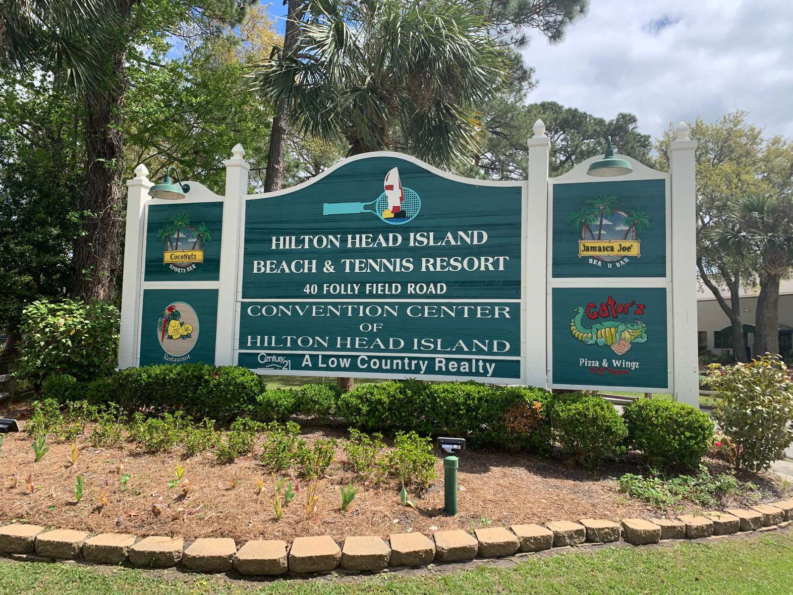 Entrance into Resort