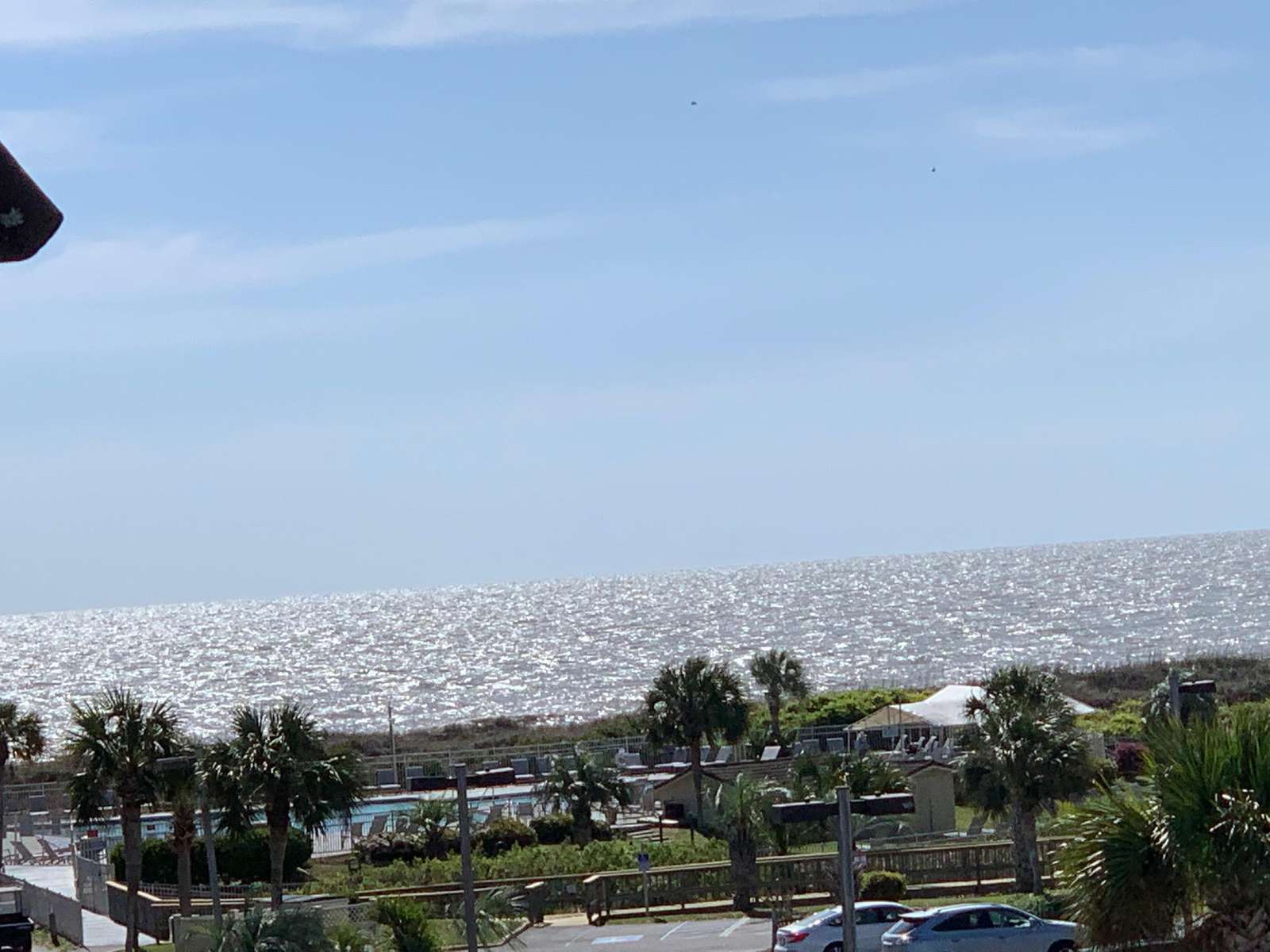 Ocean View from Balcony
