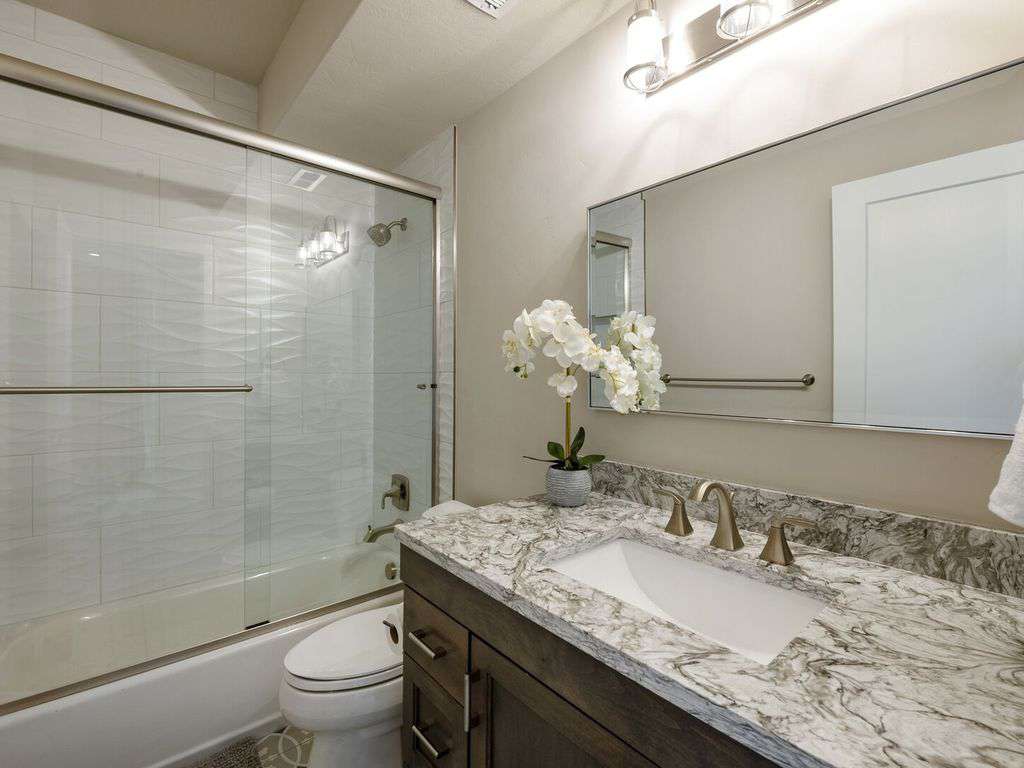 Basement bathroom