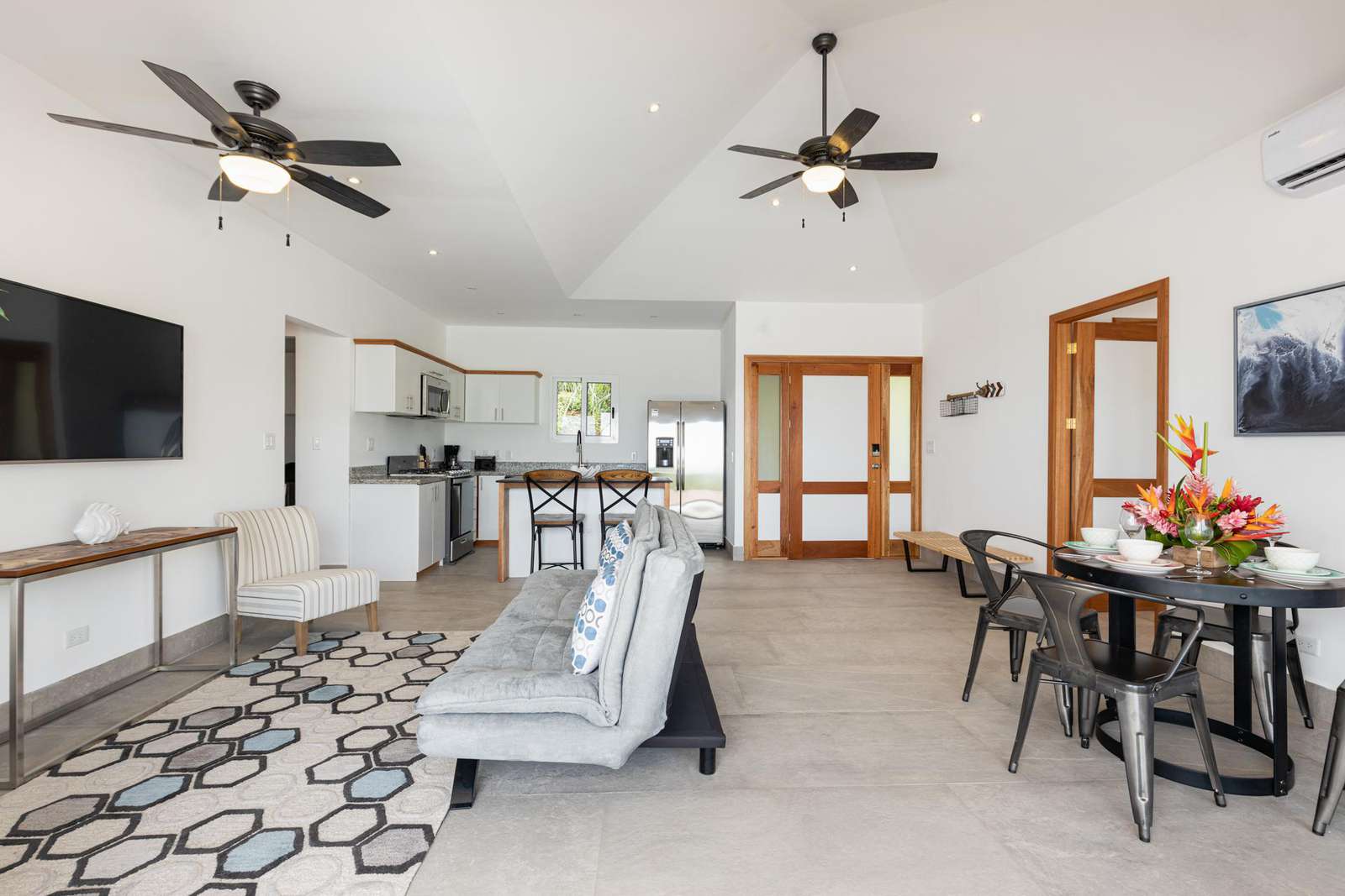 View of great room area