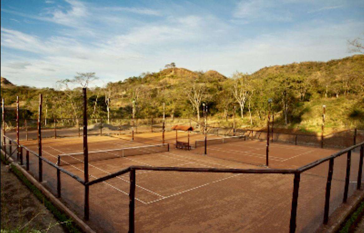 Community tennis courts
