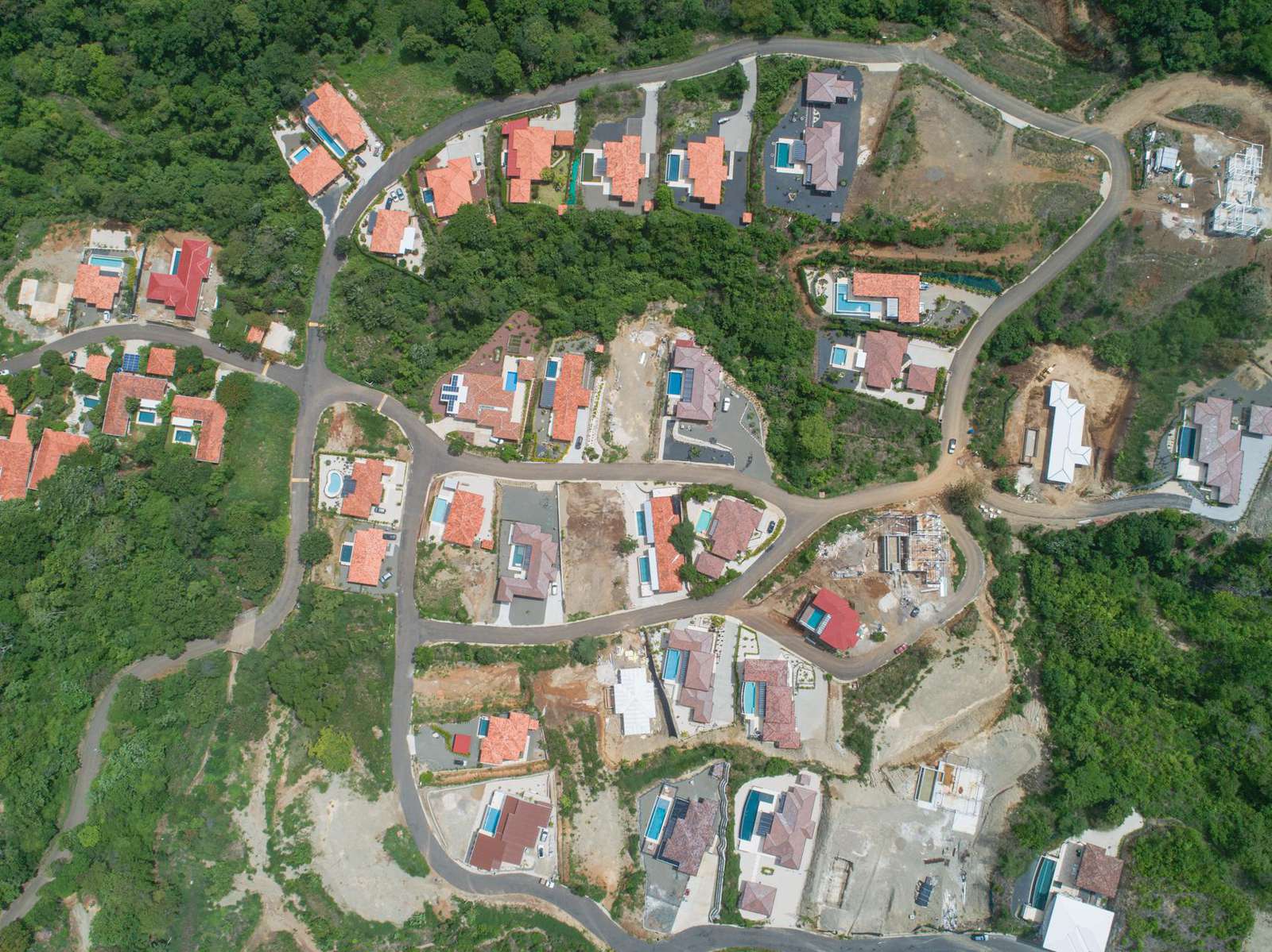 Aerial view of Dos Rios at Mar vista