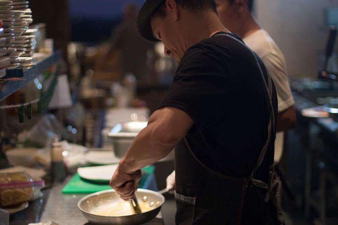 Chef Frankie at work!