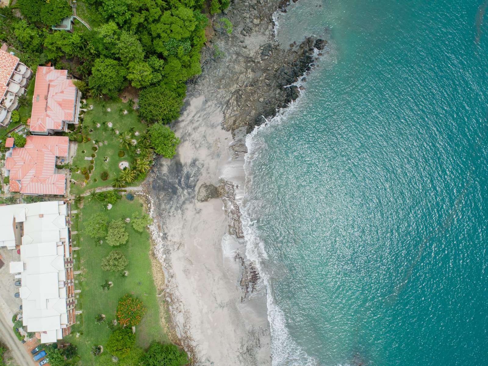 Aerial view, Flamingo Marina Cove