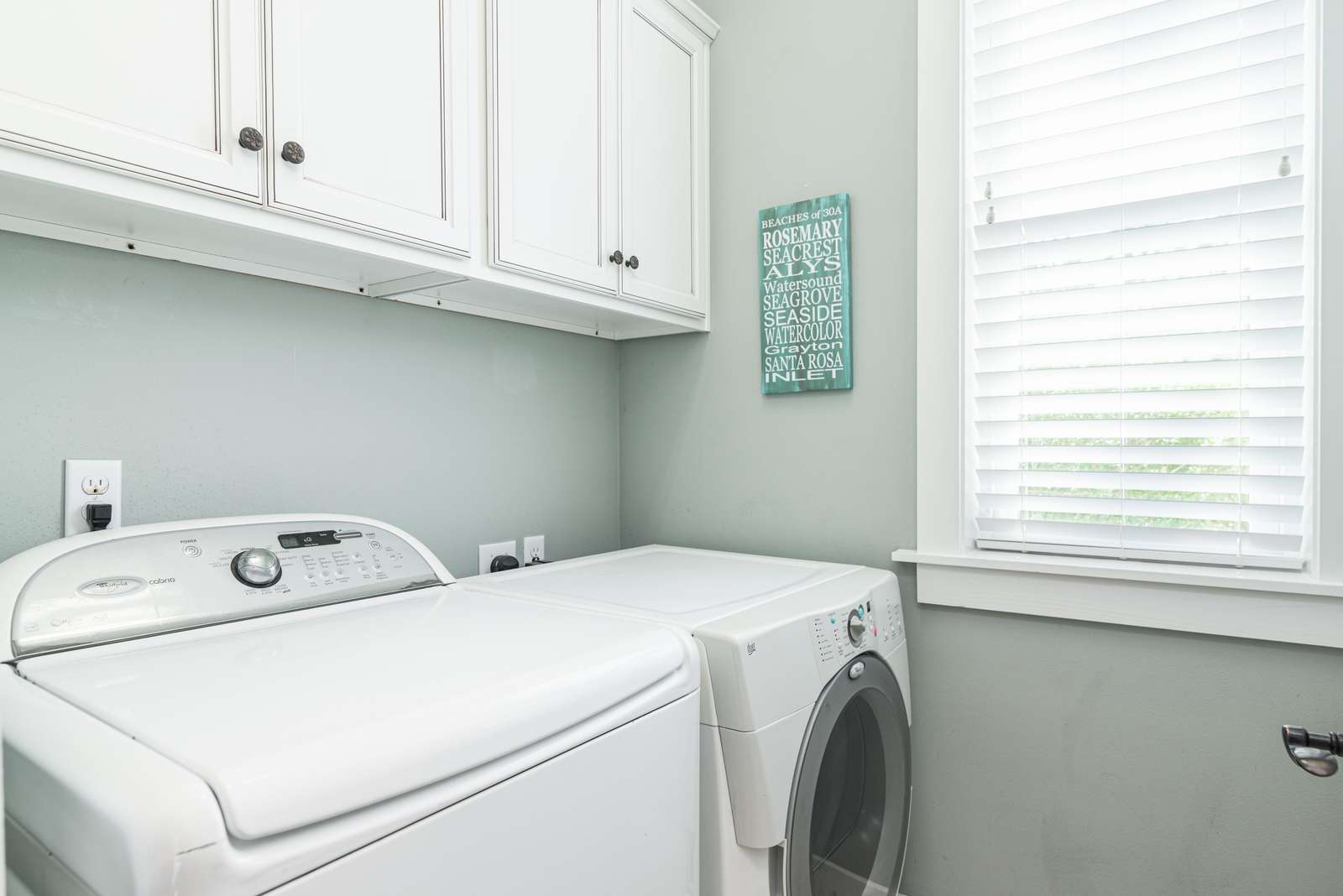 1st floor washer/dryer