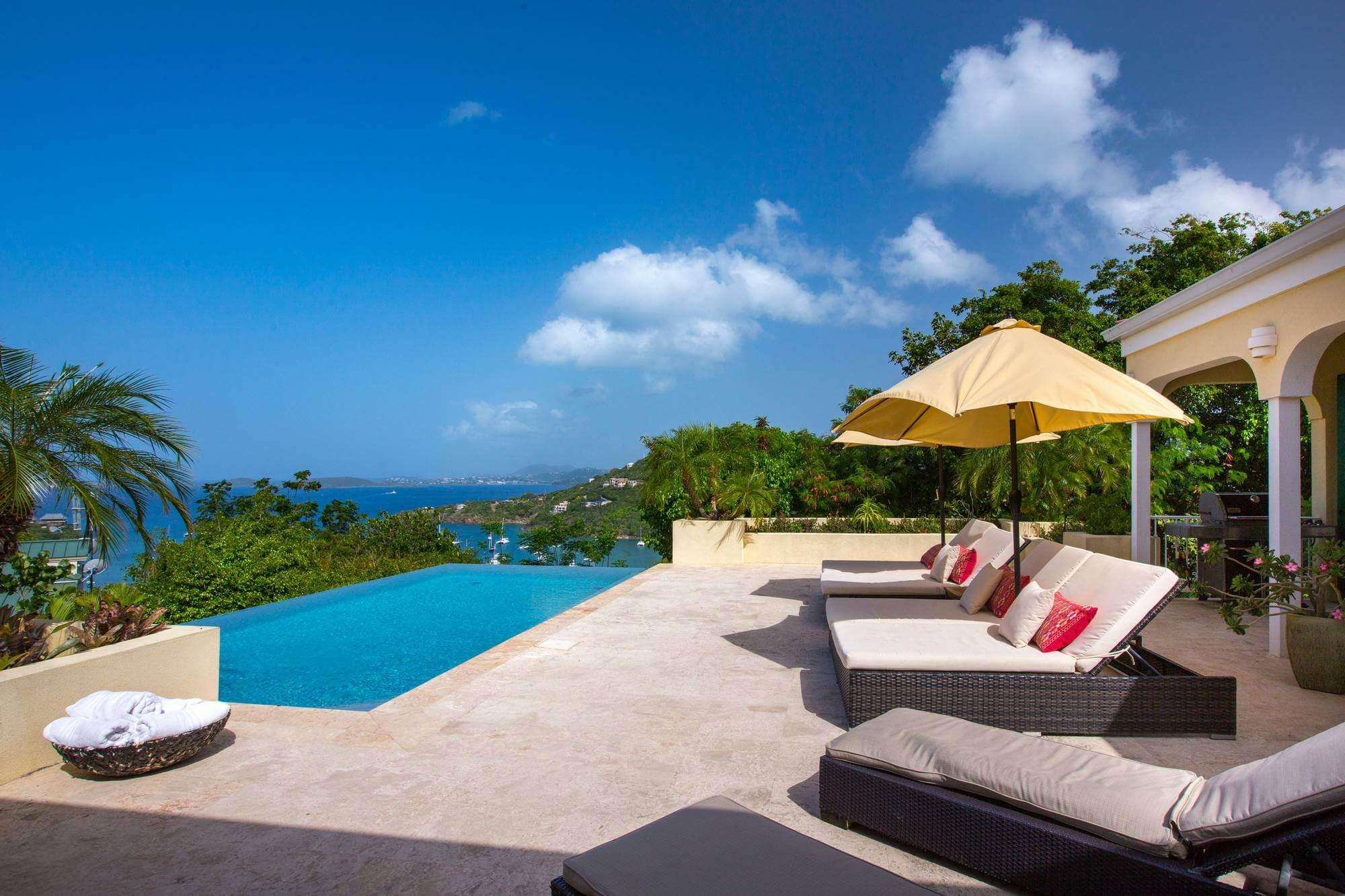 Tre Vista Estate Magnificent 5BR Villa in St. John Vacation VI
