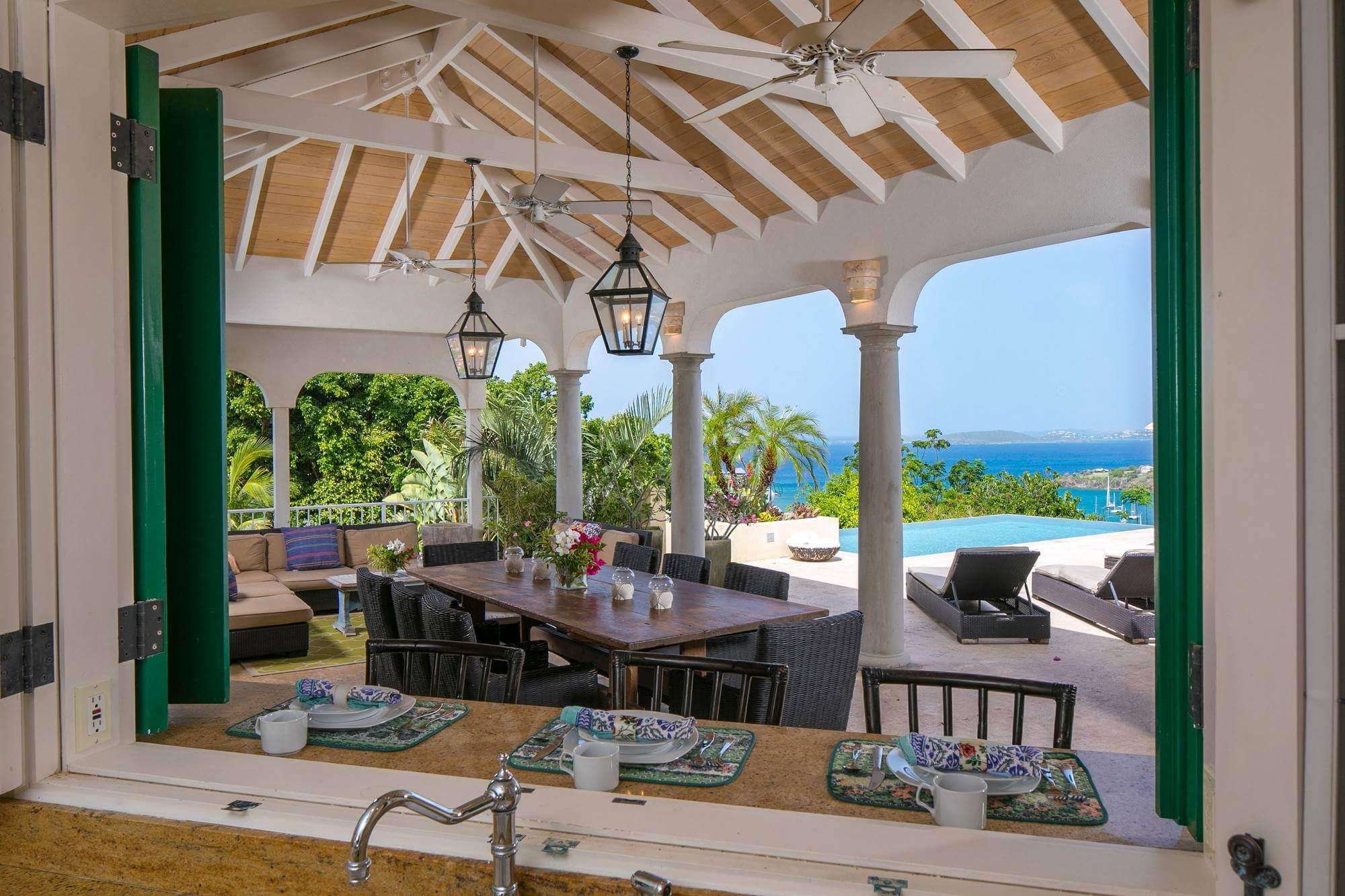 Tre Vista Estate Magnificent 5BR Villa in St. John Vacation VI
