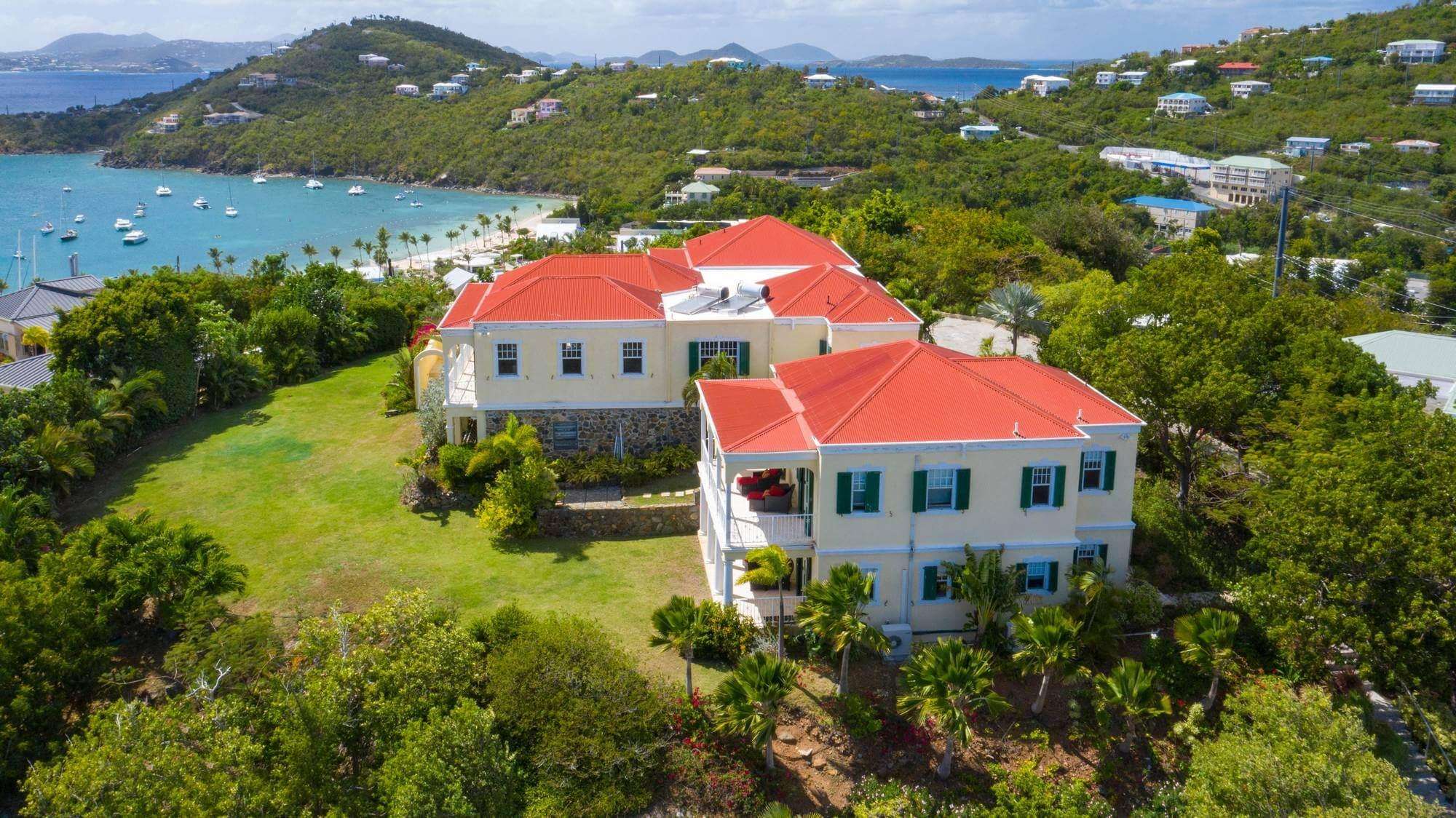Tre Vista Estate Magnificent 5BR Villa in St. John Vacation VI