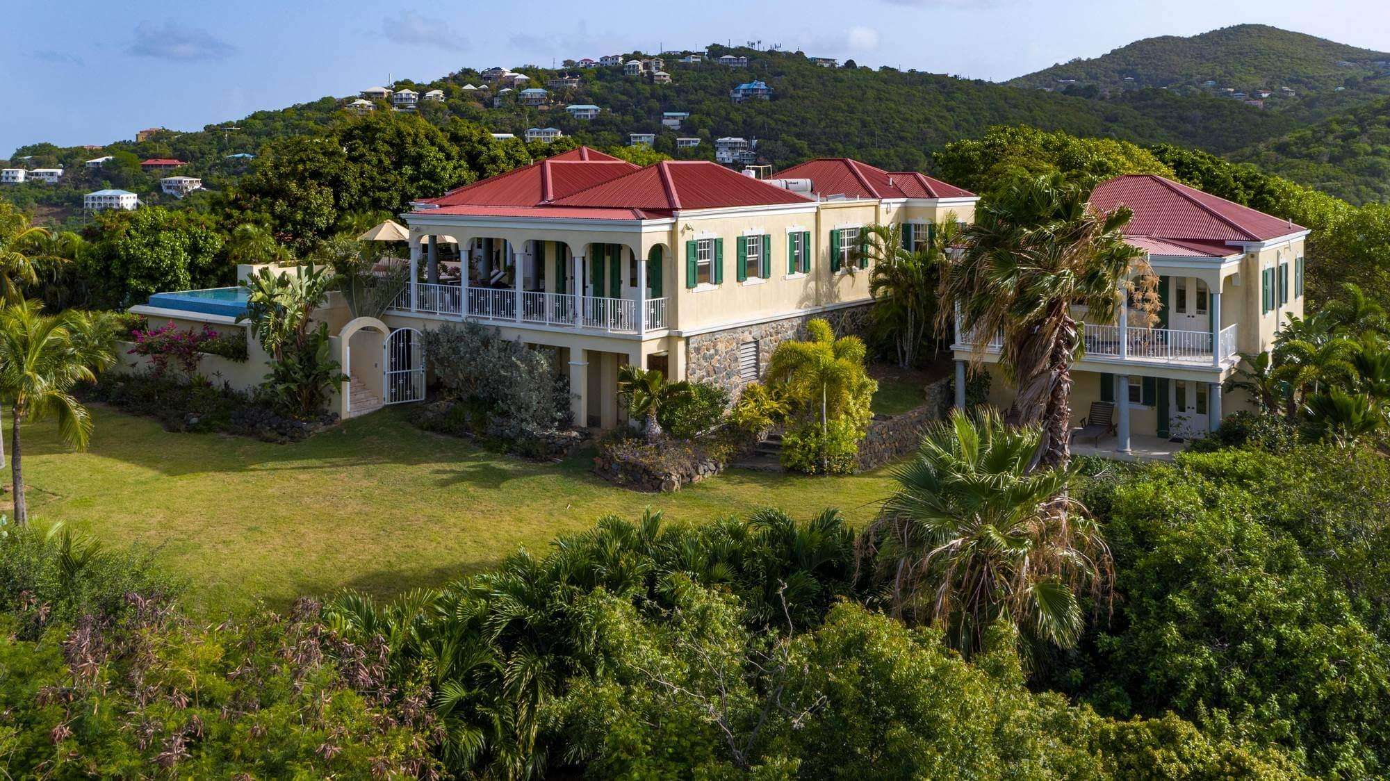 Tre Vista Estate Magnificent 5BR Villa in St. John Vacation VI