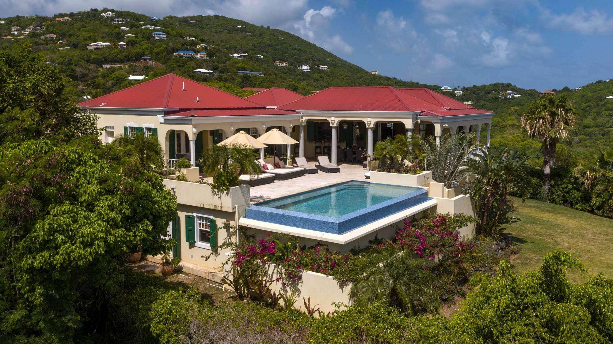 Tre Vista Estate Magnificent 5BR Villa in St. John Vacation VI