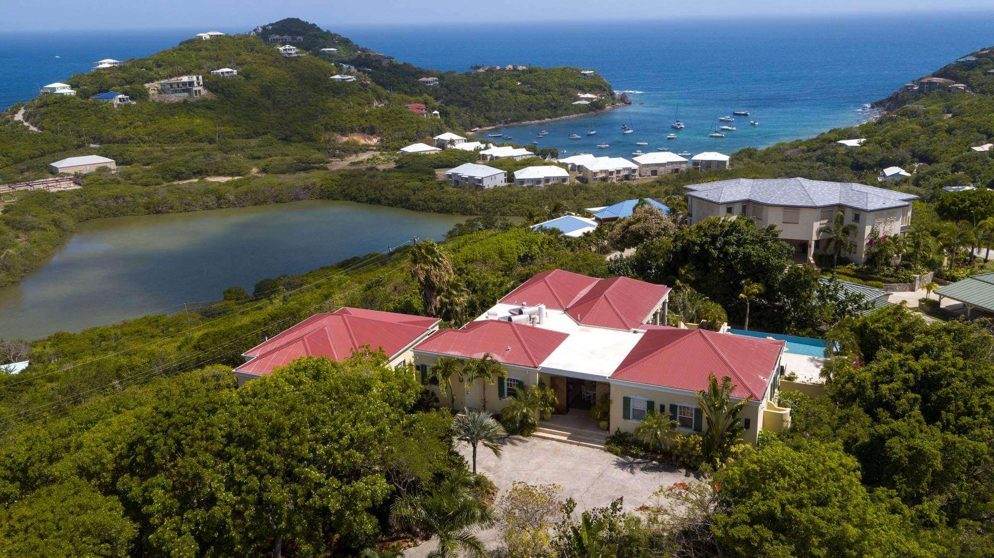 Tre Vista Estate Magnificent 5BR Villa in St. John Vacation VI