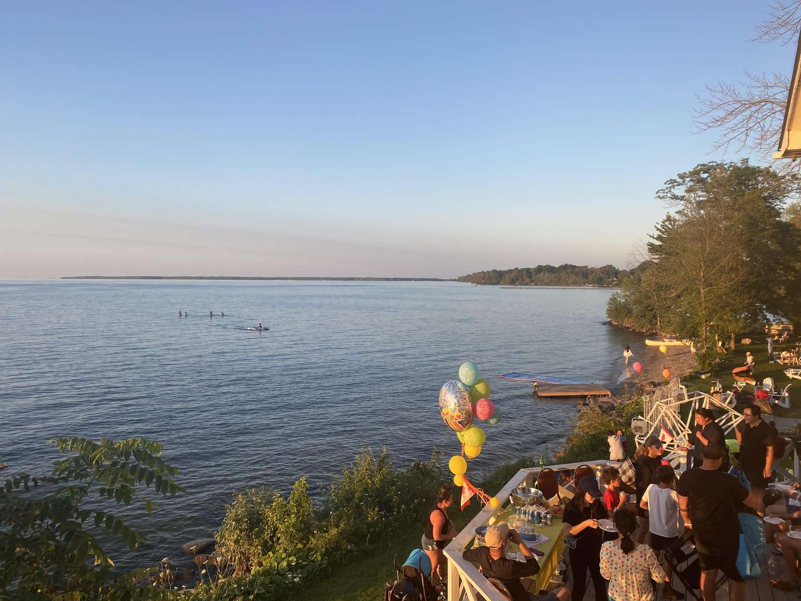 Only 5 minute walk to our beautiful lake!