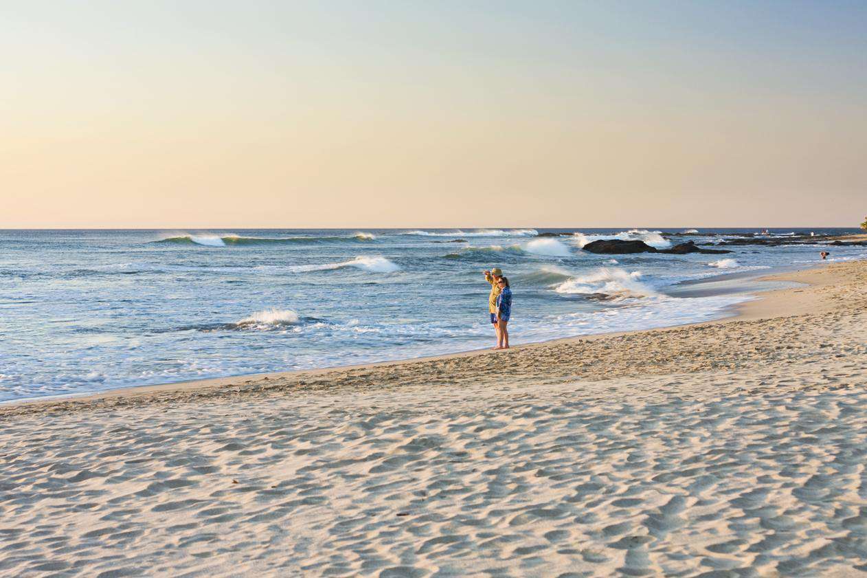Flamingo Beach, amazing white sand