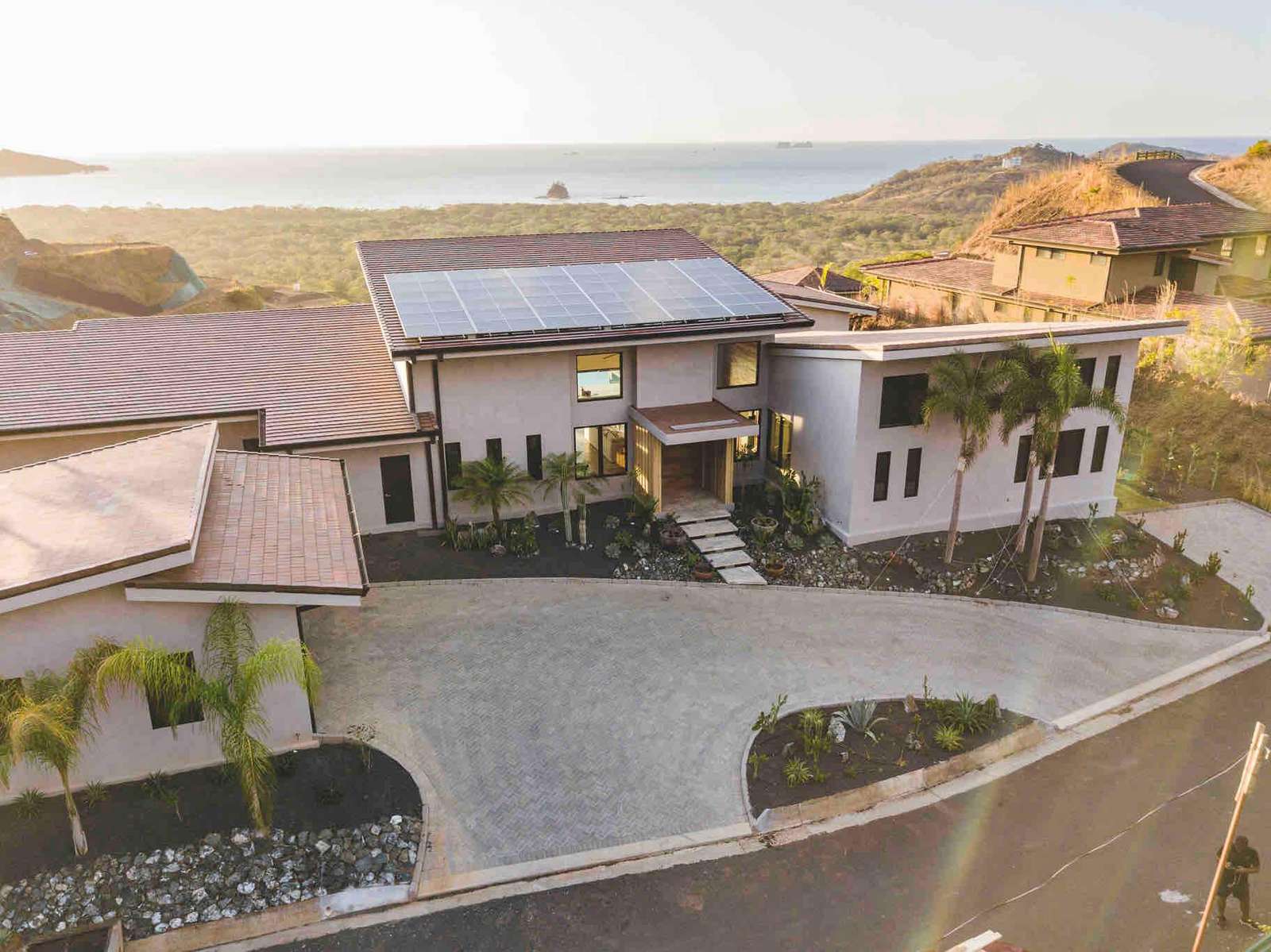 Aerial view of Casa Paraiso
