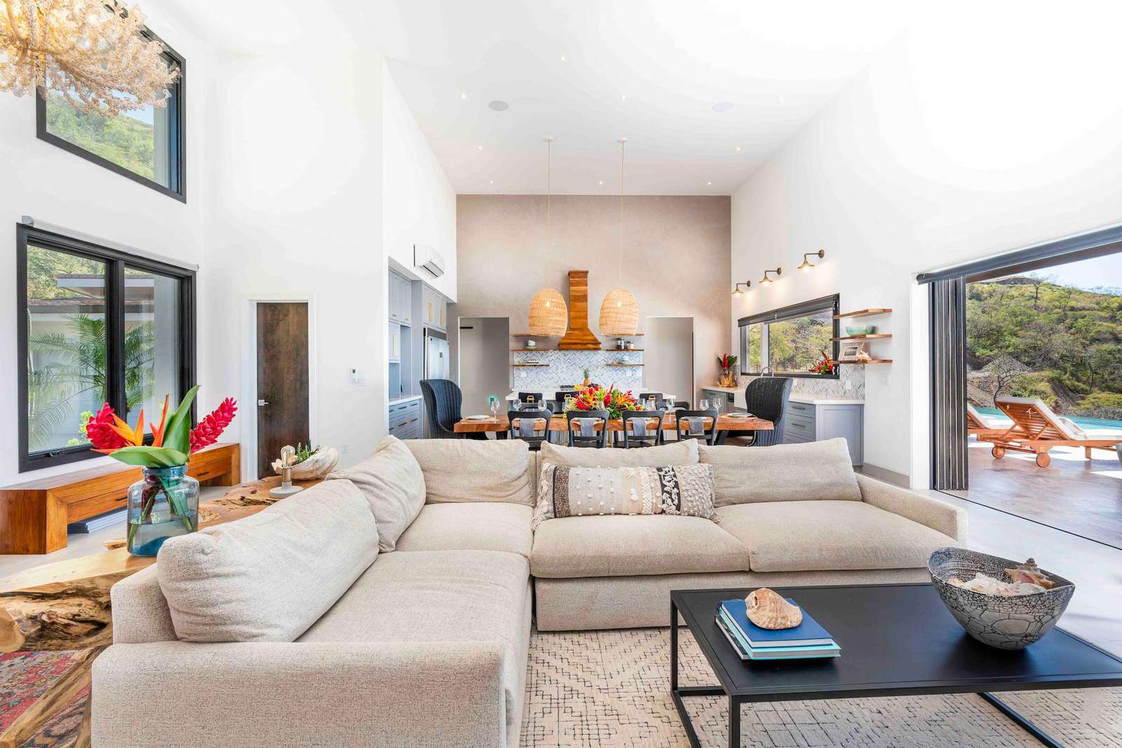 View of living area