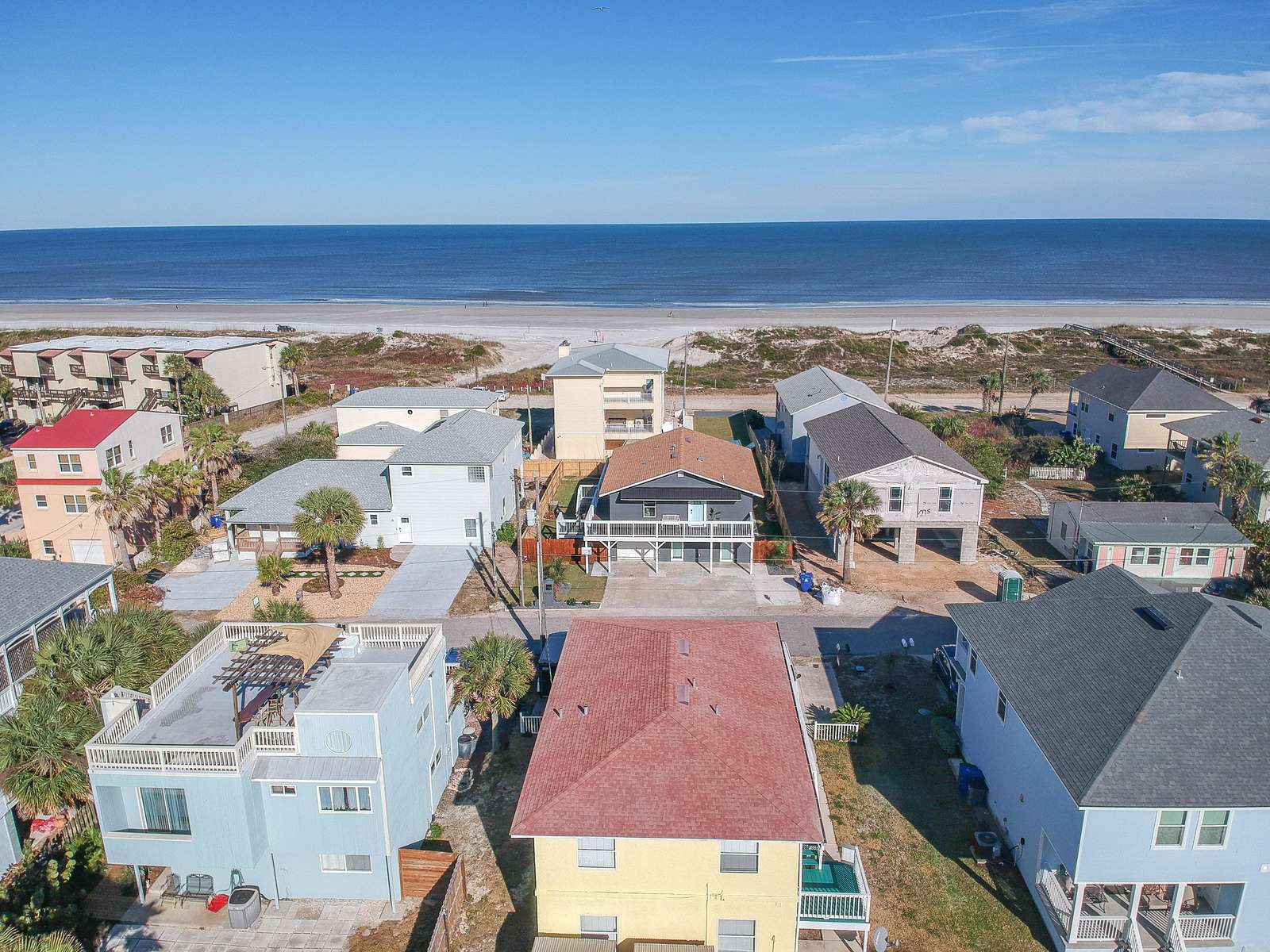 Sandy Toes Aerial