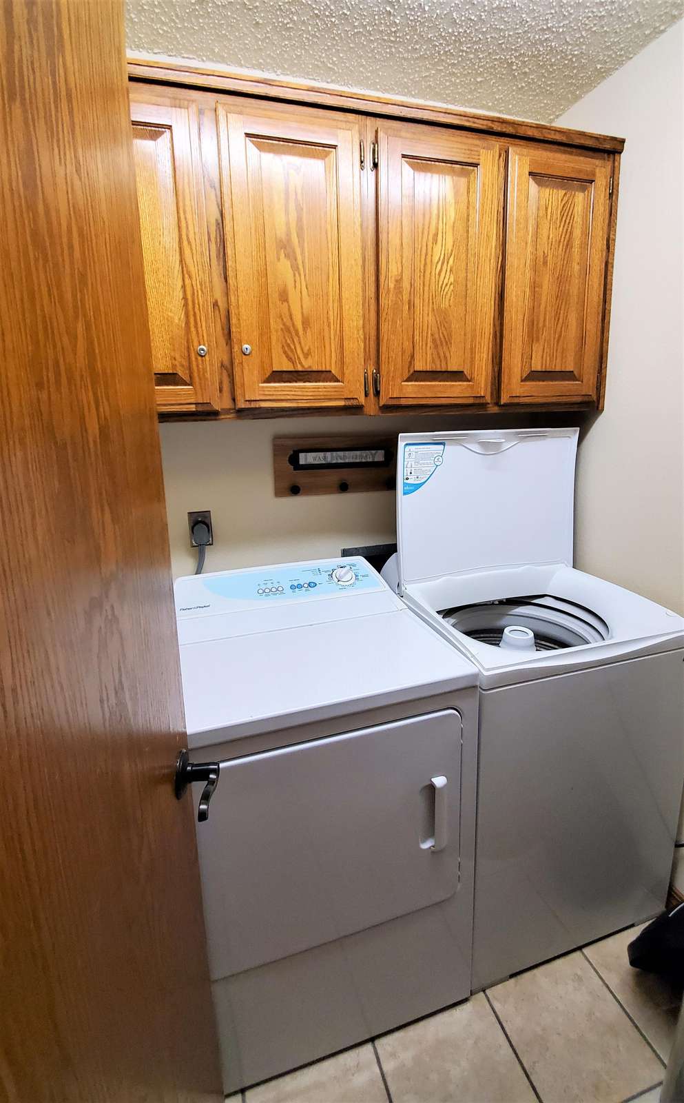 Laundry off of kitchen
