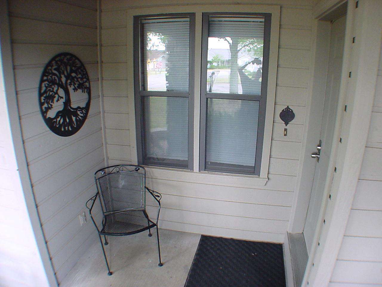 Front covered entrance