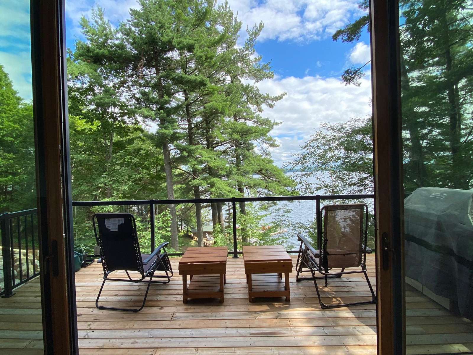 Sitting room deck