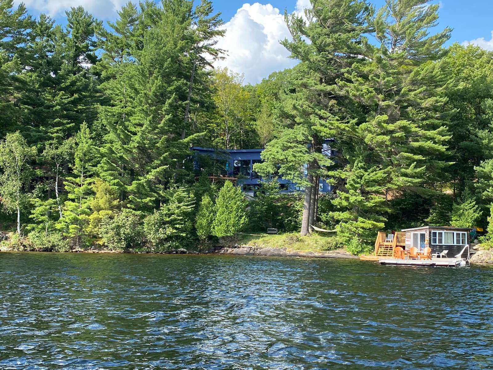 Cottage from the Water