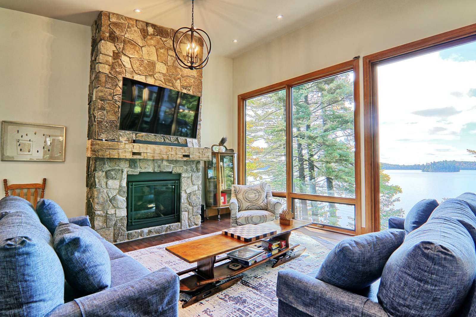 Great Room with fireplace