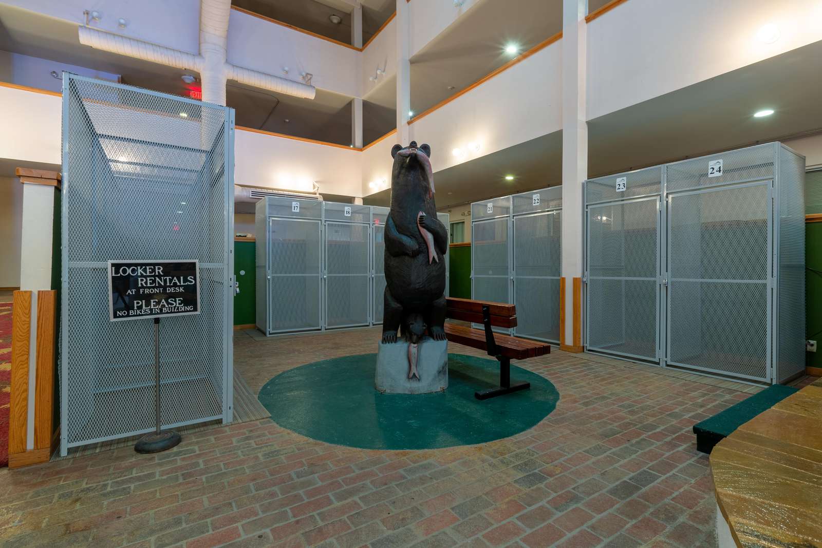 Locker area