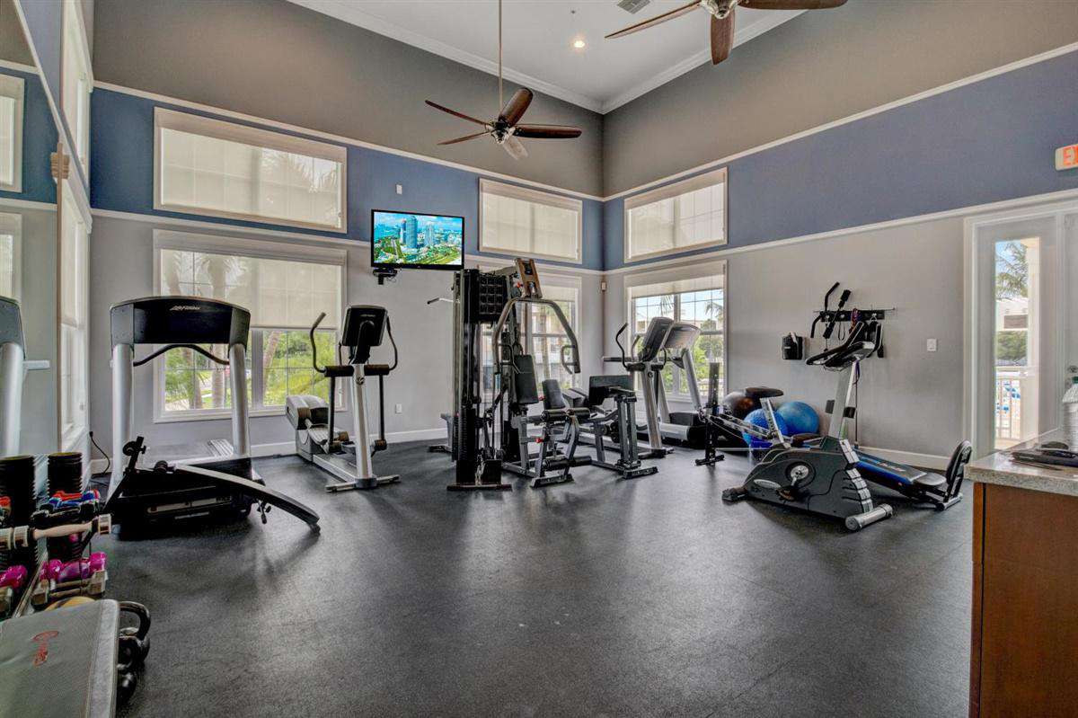 Onsite community fitness center