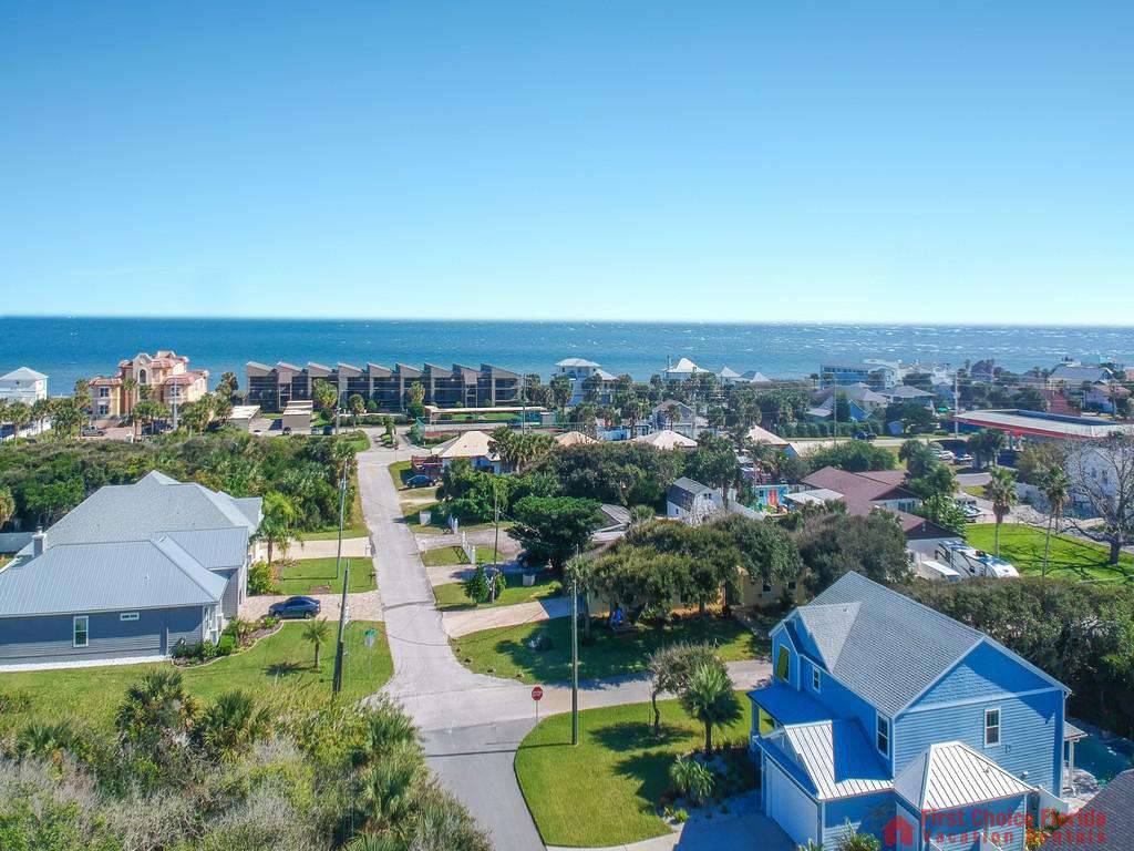 Seaside Retreat - Aerial View of Home