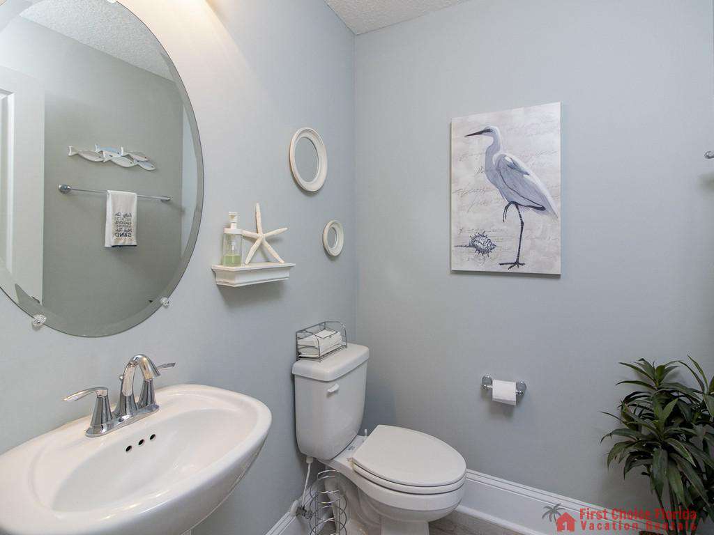 Seaside Retreat - First Floor Half Bath