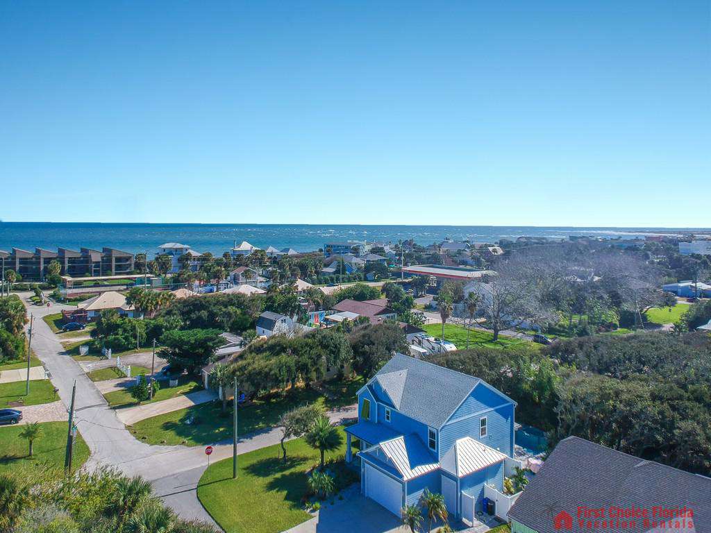 Seaside Retreat - Aerial View