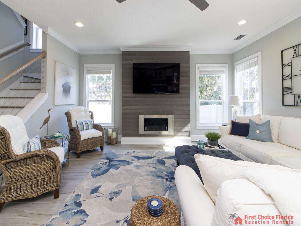 Seaside Retreat - Living Room