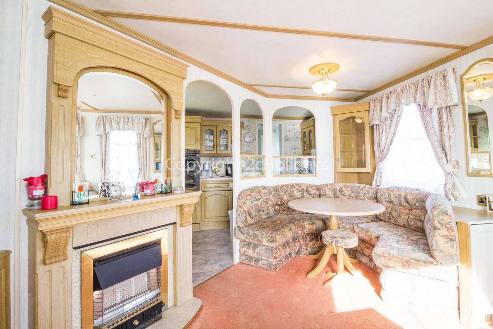 Don't forget to download your loyalty card after staying in this caravan for hire.