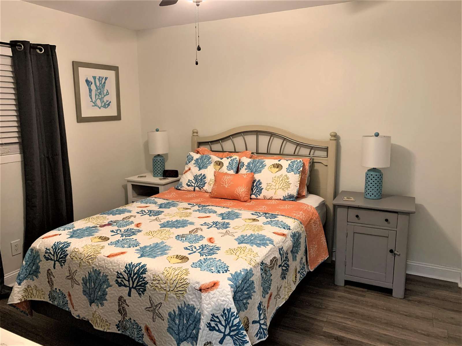 Queen Bed in Master