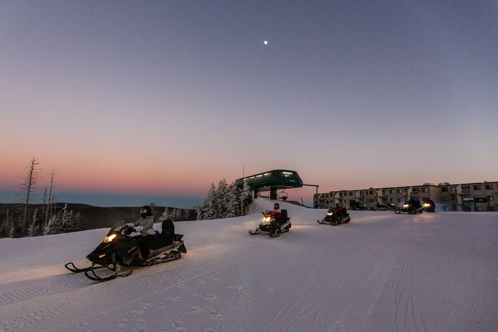 How we groom the slopes!