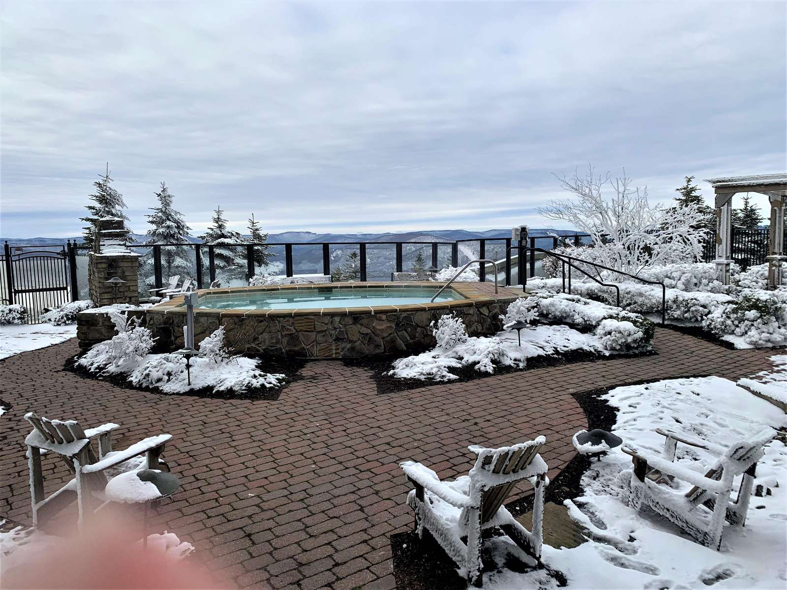 Hot Tub is open for your relaxation.