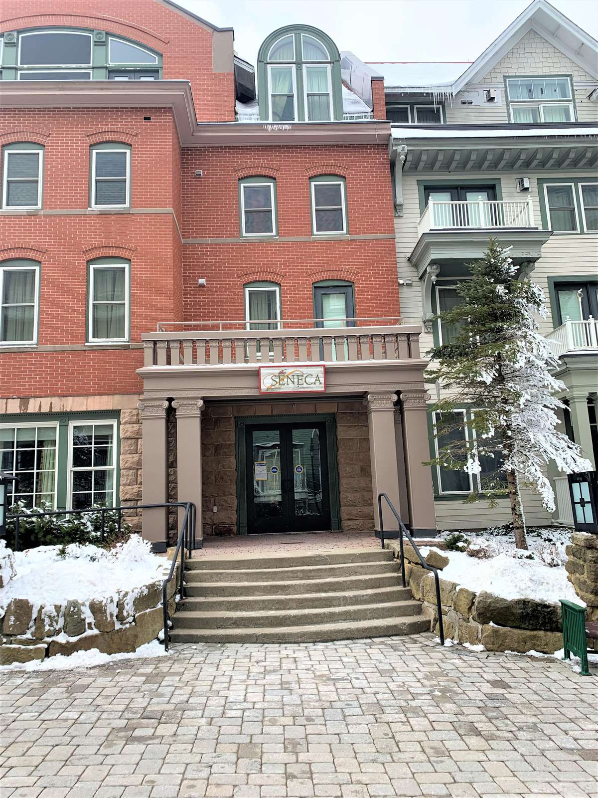 Front Entrance of Seneca