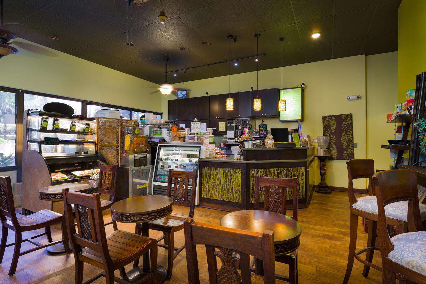 coffee shop located near lobby