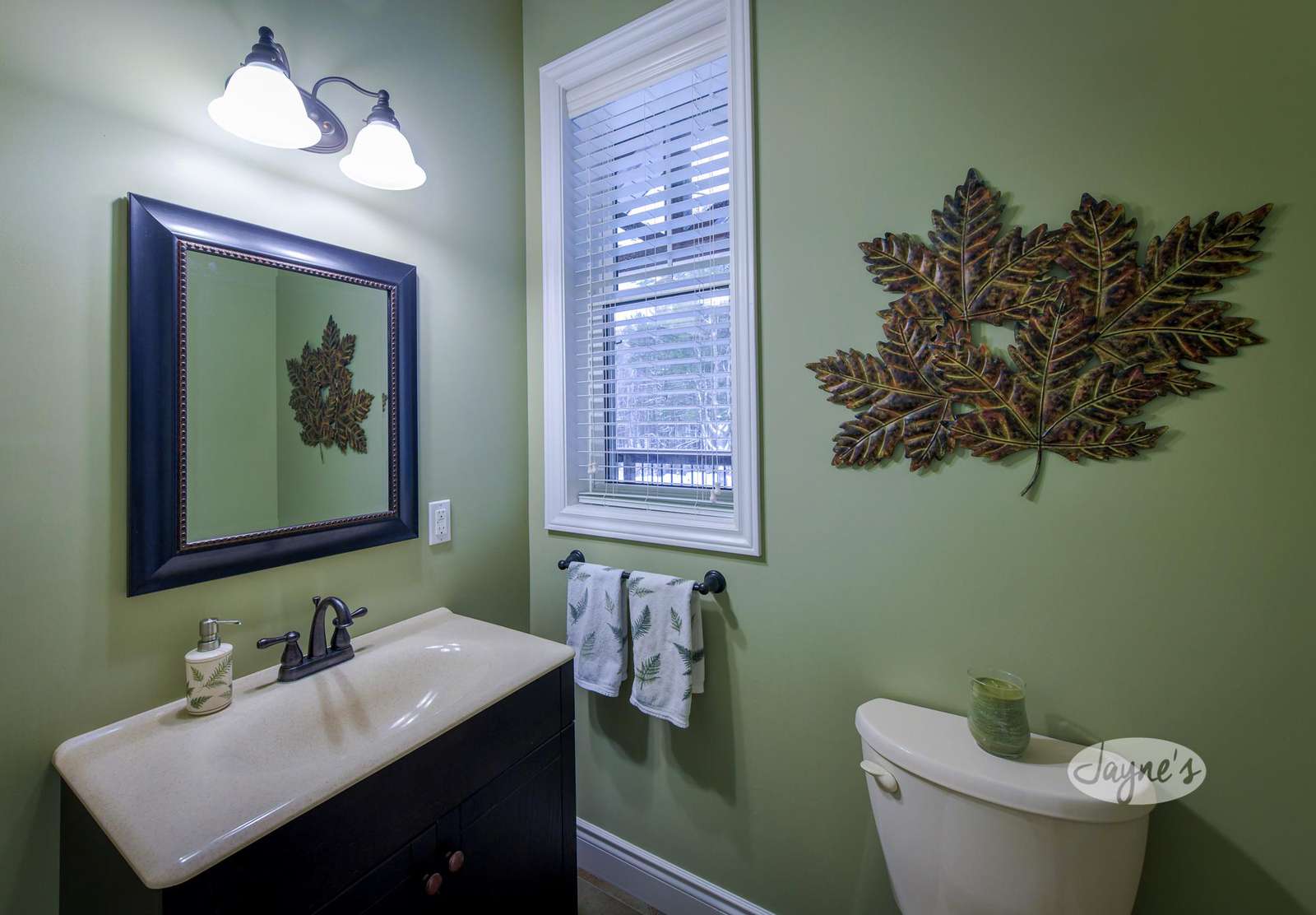 Powder Room - Upper Level