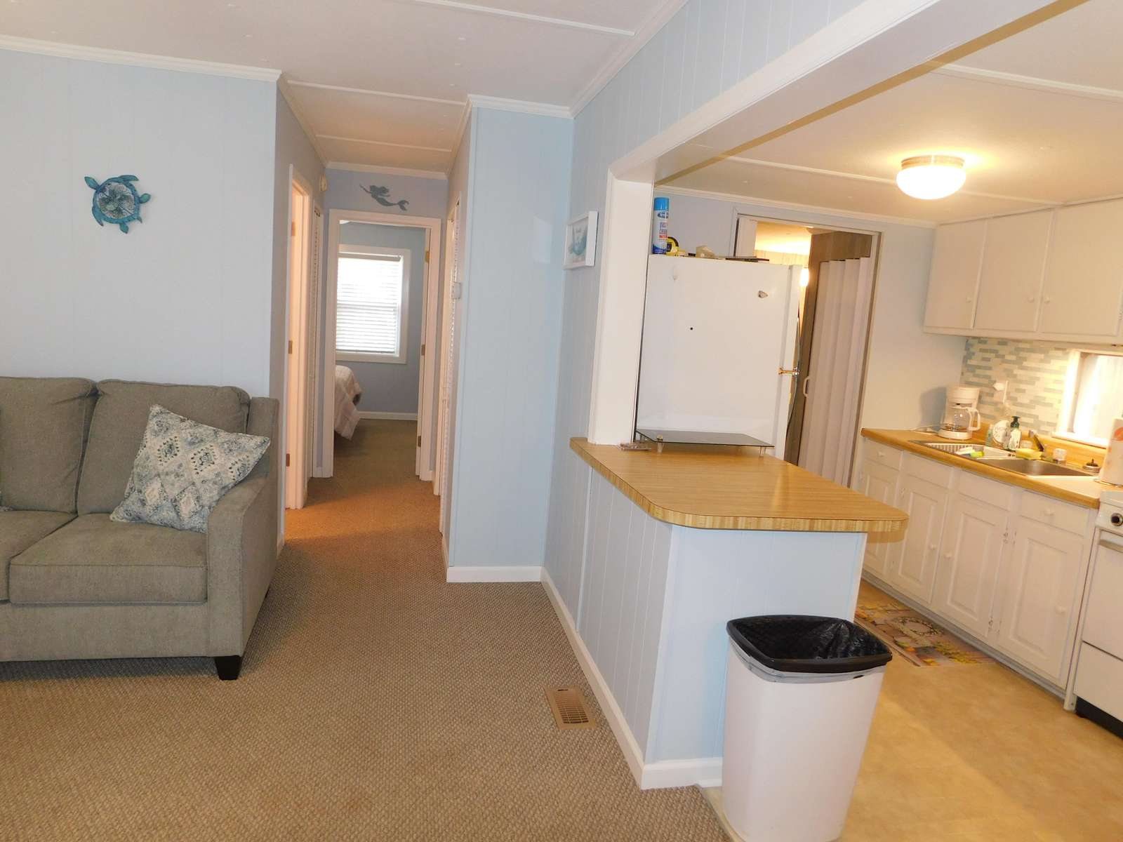 Hall going to hall bath and Master