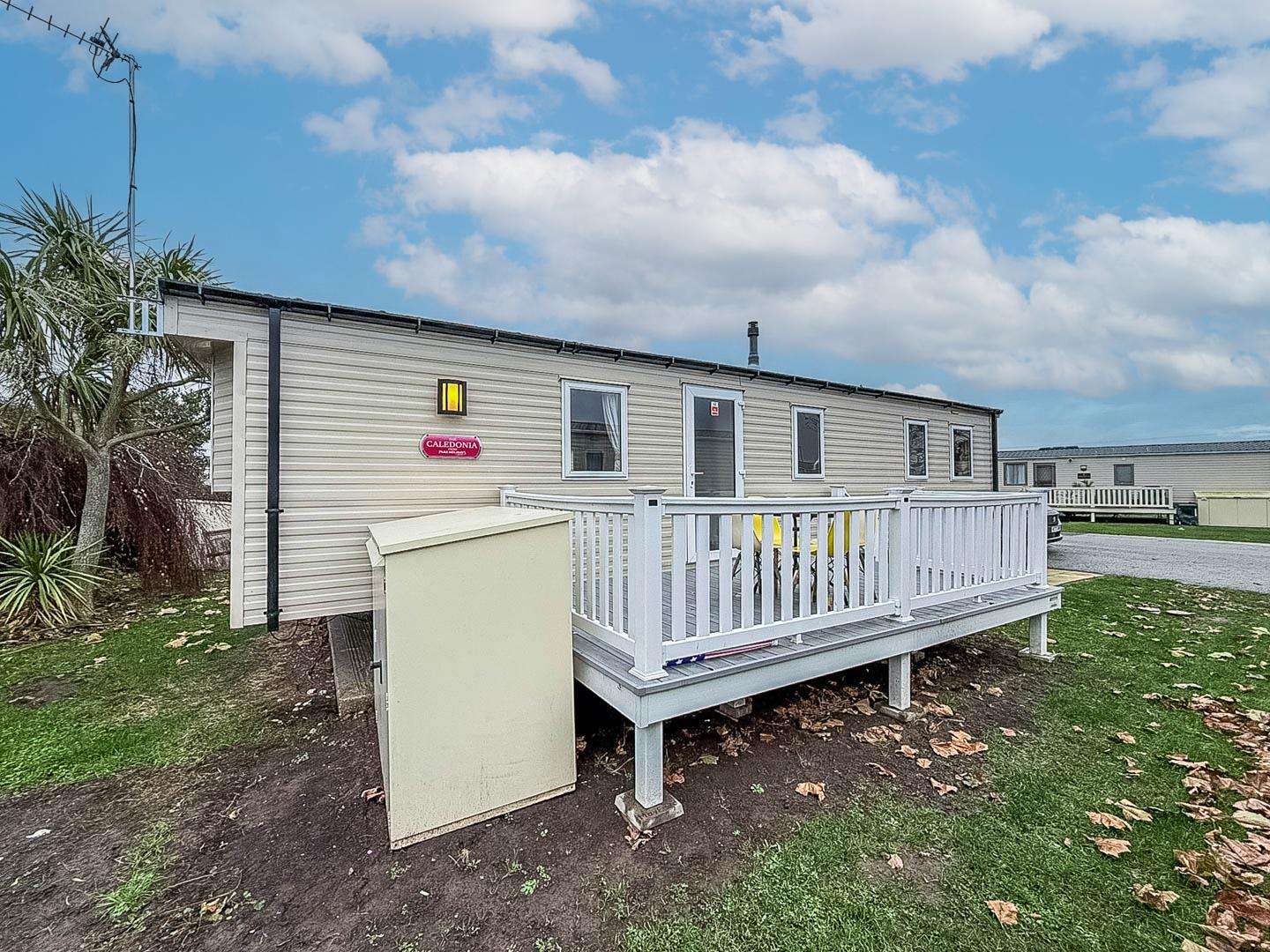Enjoy the August bank holiday at Seawick Holiday Park Essex, where you can relax in a caravan with decking after a day of exploring the Princes Theatre Clacton or seeing the Clacton air show. - property