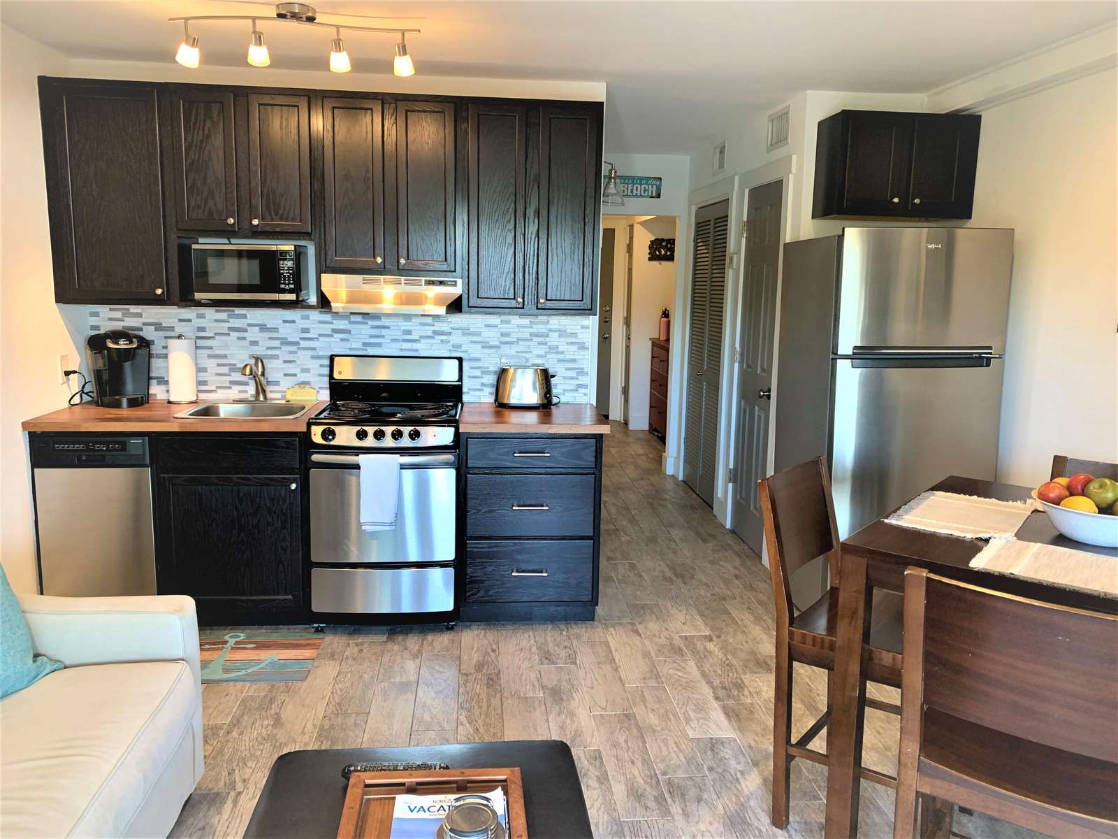 Full Kitchen with Stainless Appliances